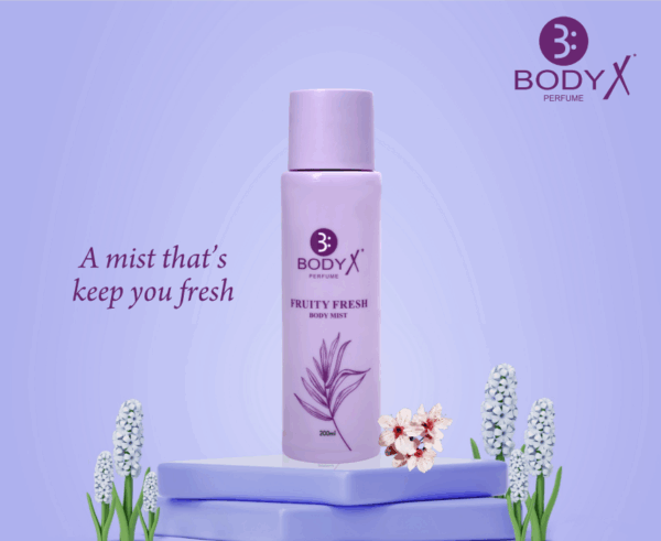 BODY X FRUITY FRESH Eau de Parfum - 200 ml