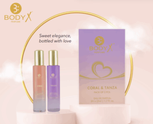 BODY X CORAL & TANZA  Eau de Parfum - 2N x25 ml