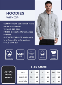 HOODIES WITH ZIP